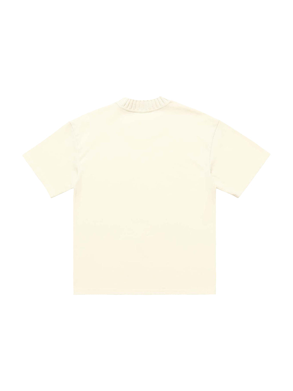 Heavyweight Knitted Round Neck T-Shirt